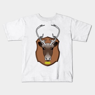 santa's reindeer trophys Kids T-Shirt